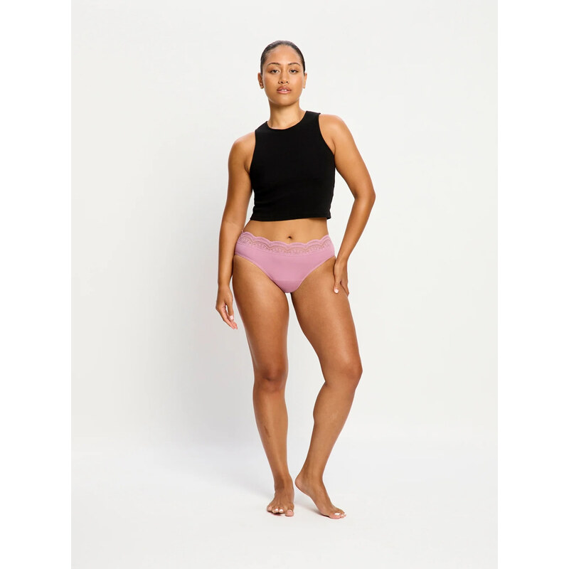 Menstruační kalhotky Modibodi Sensual Hi-Waist Bikini Light
