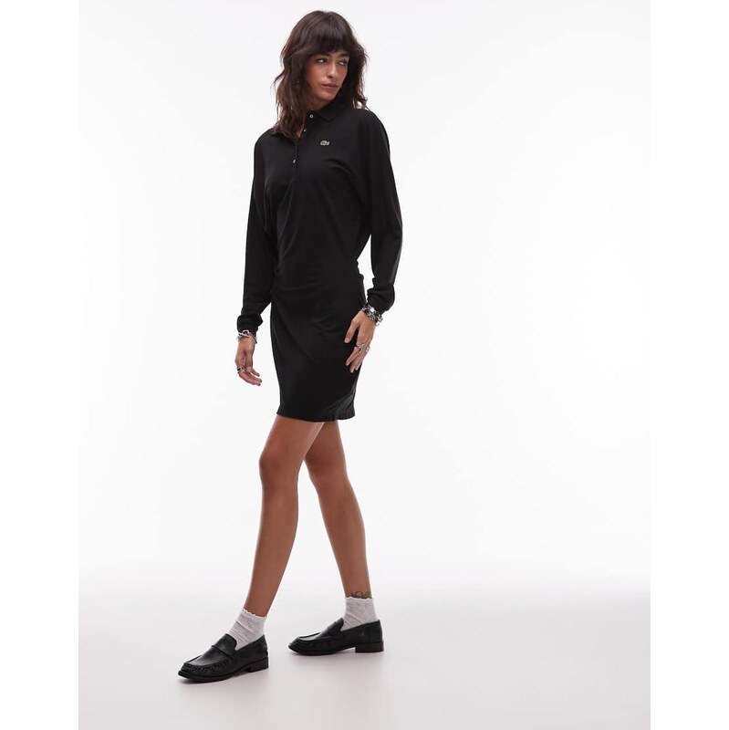 Lacoste polo dress in black 109771947