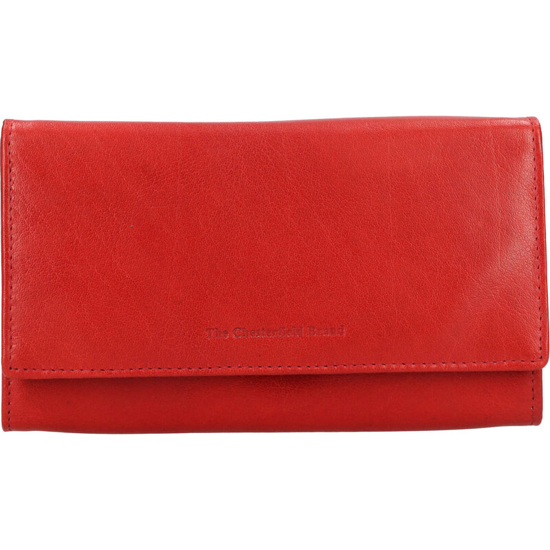 Dámská kožená peněženka The Chesterfield Brand Alena - červená