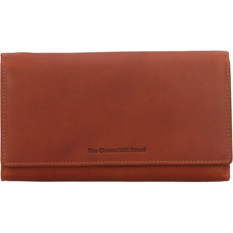 Dámská kožená peněženka The Chesterfield Brand Vanda - koňak