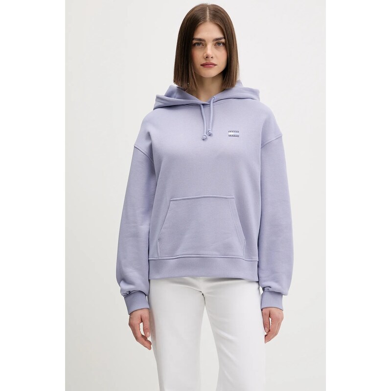 Tommy Jeans mikina s kapucí dámská bavlněná