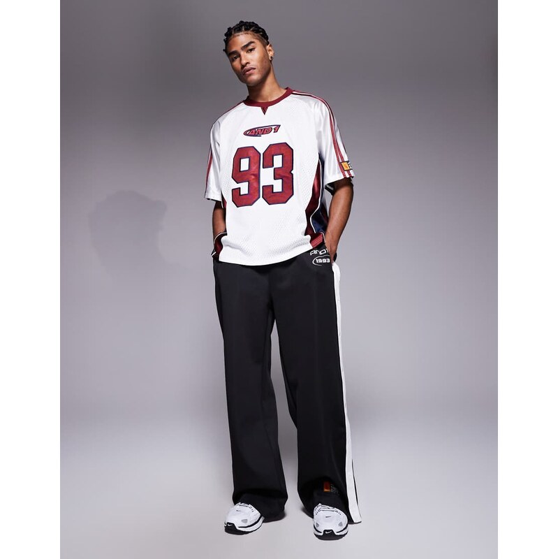 AND1 retro popper straight leg jogger in black 109848947