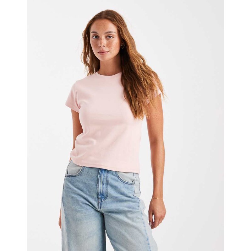 Cotton On 90s baby tee in vintage rose-Pink 109773784