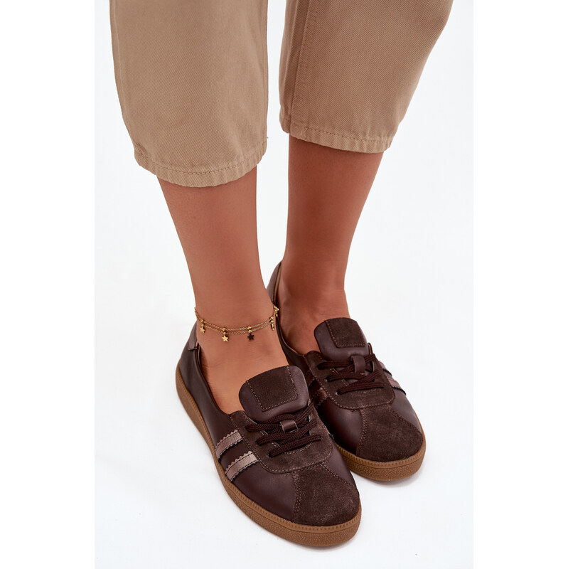 Kožené semišové dámské barefoot tenisky Zazoo