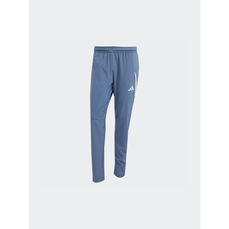 ADIDAS PERFORMANCE Sportovní kalhoty kouřově modrá / aqua modrá 109779711