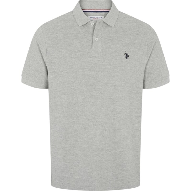 U.S. POLO ASSN. Košile UMALFRED námořnická modř / šedý melír