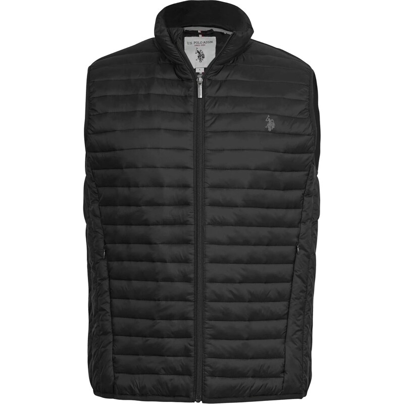 U.S. POLO ASSN. Vesta UMMaks šedá / černá