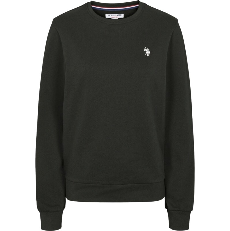 U.S. POLO ASSN. Mikina UWAdele černá / bílá