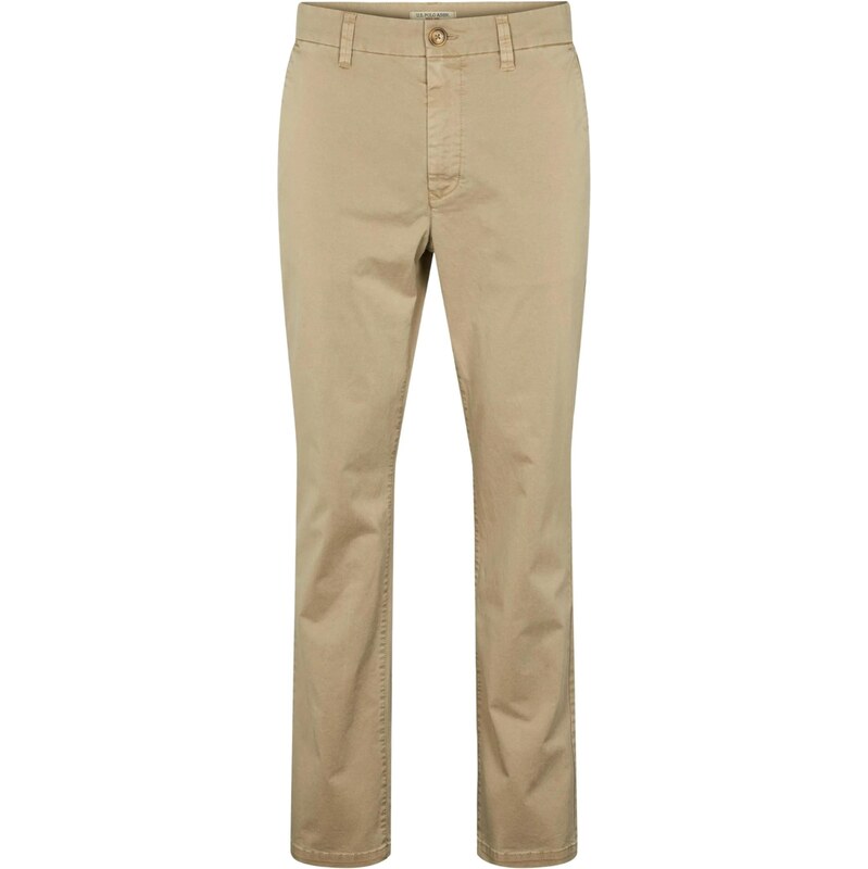 U.S. POLO ASSN. Kalhoty UMFabion béžová