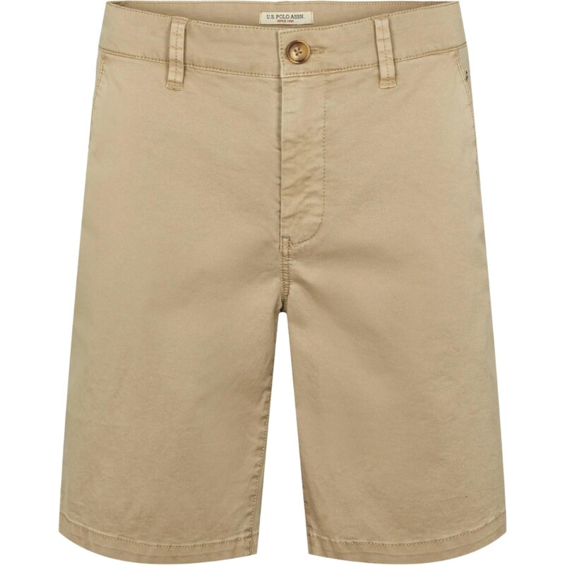 U.S. POLO ASSN. Chino kalhoty UMLasse béžová