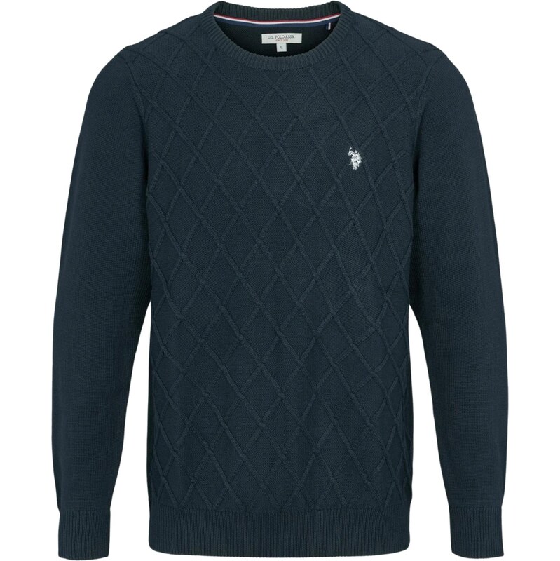 U.S. POLO ASSN. Svetr UMRemy safírová