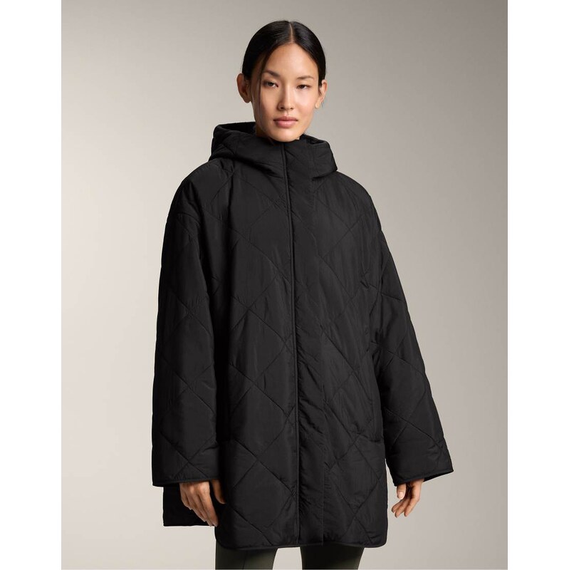 OYSHO Fellex waterrepellent padded jacket with aerogel in black 109781357