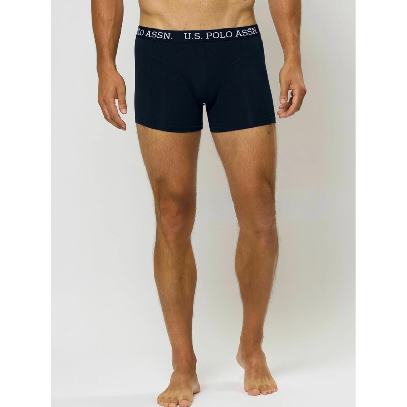 U.S. POLO ASSN. Boxerky UMWalter safírová / bílá