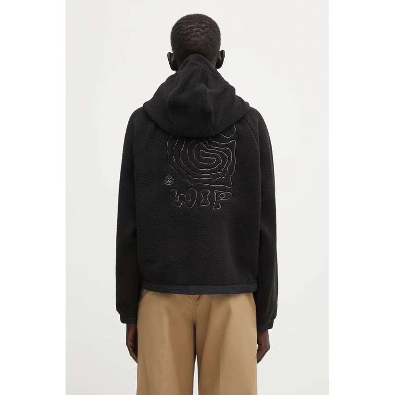 Fleecová mikina Carhartt WIP W' Hooded Helix Fleece Jacket