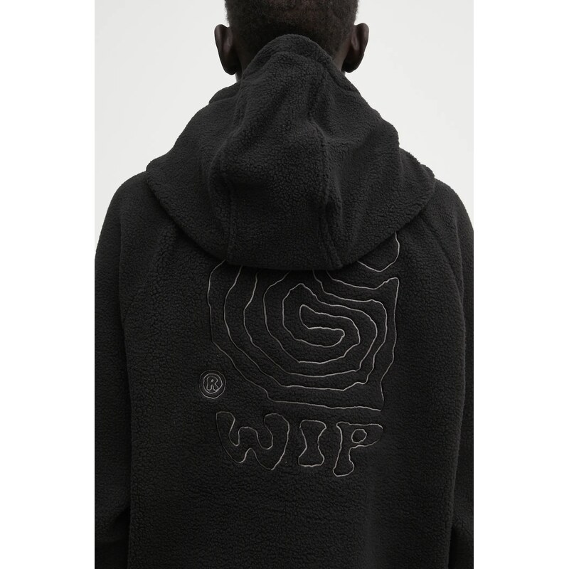 Fleecová mikina Carhartt WIP W' Hooded Helix Fleece Jacket