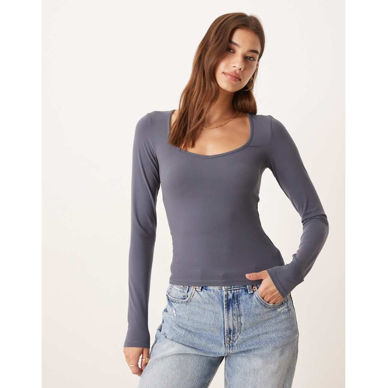 Cotton On Hold me long sleeve in blue 111346312