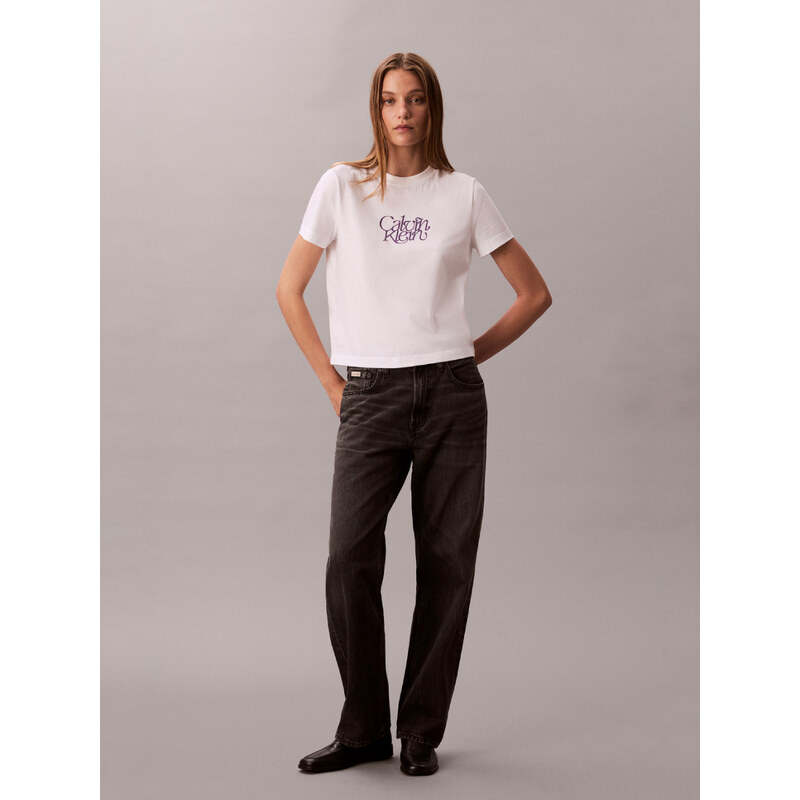 Calvin Klein dámské bílé tričko