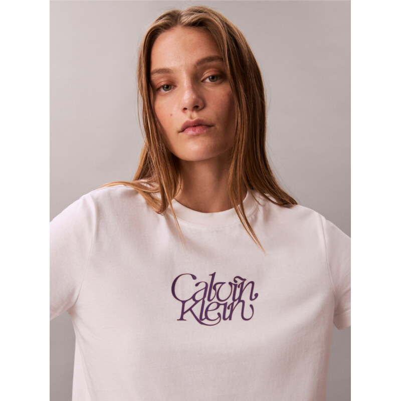 Calvin Klein dámské bílé tričko