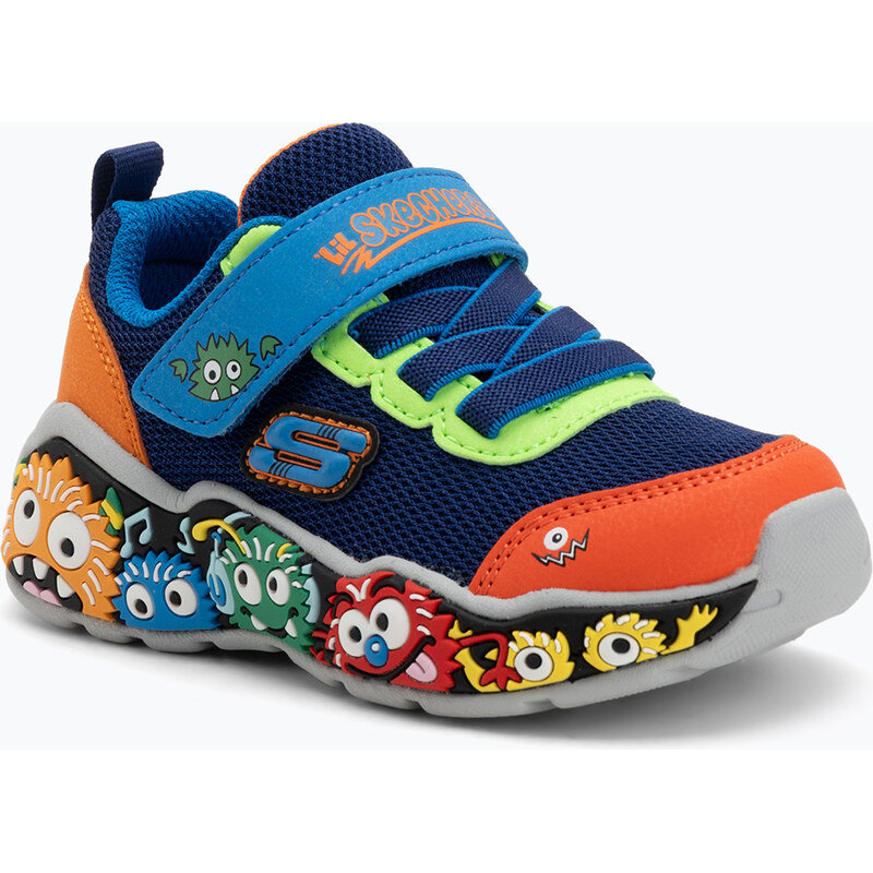 Dětské boty SKECHERS Play Scene navy/multi