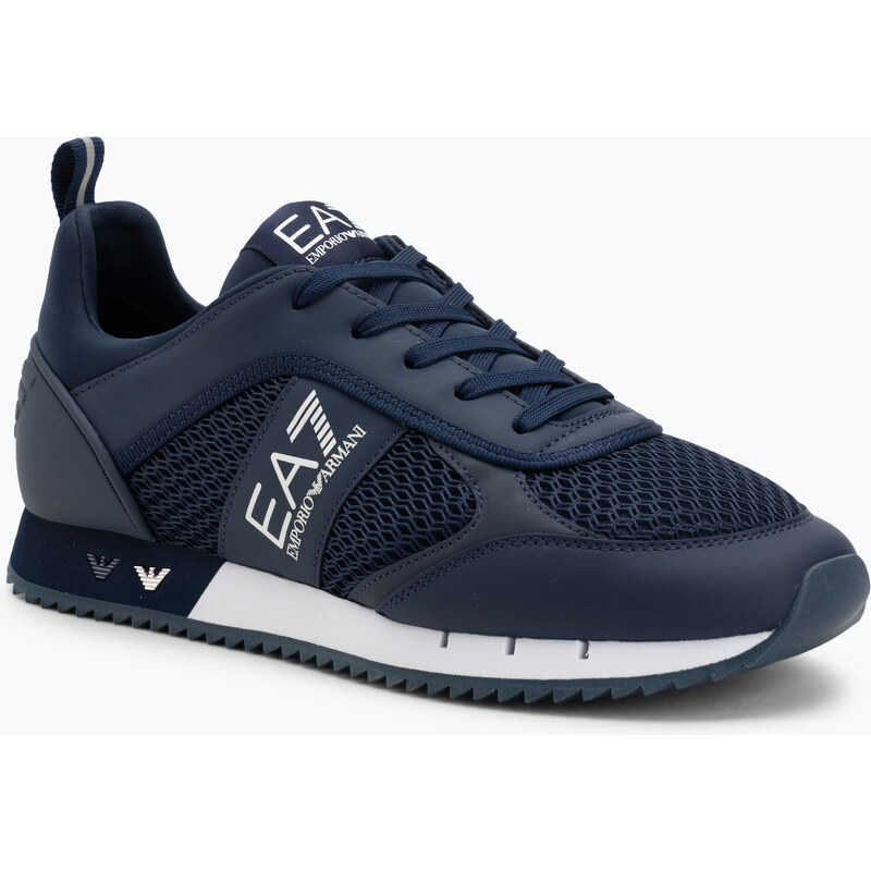 Boty EA7 Emporio Armani Black & White Laces navy / white