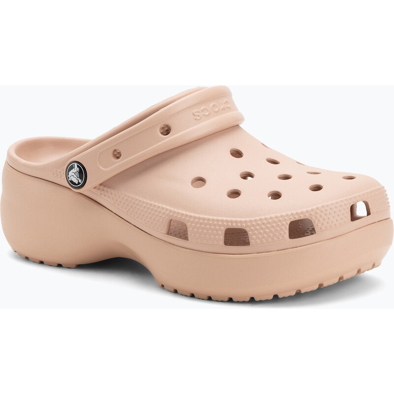 Dámské nazouváky Crocs Classic Platform Clog pink caramel