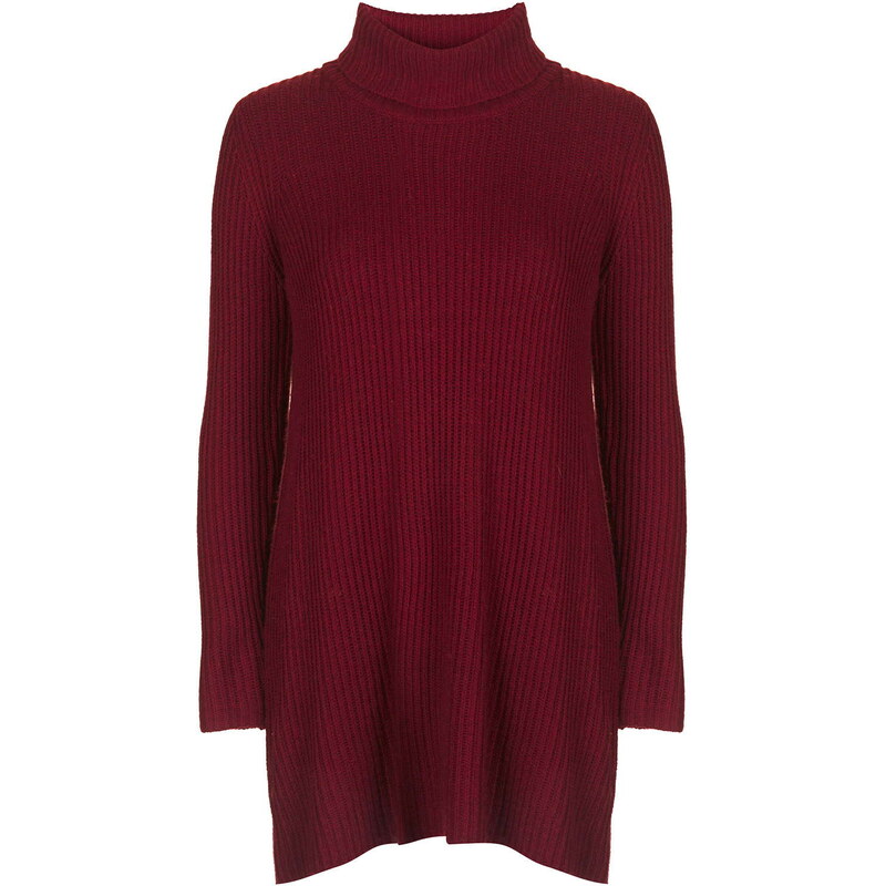 Topshop **Polo Neck Swing Dress by Glamorous