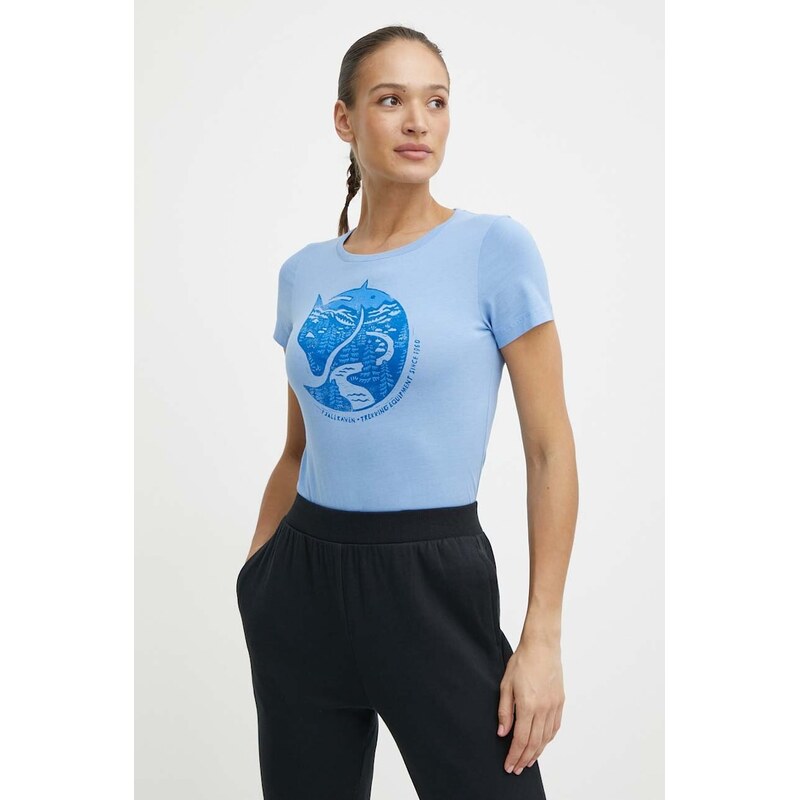 Bavlněné tričko Fjallraven Arctic Fox T-shirt 110536109