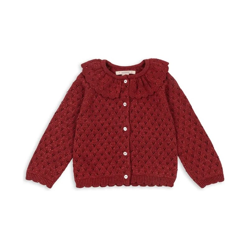 Konges Sløjd Dětský kardigan Konges Sløjd HOLIDAY KNIT CARDIGAN