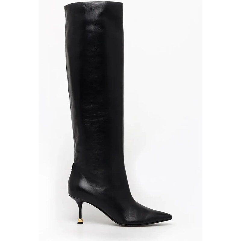 Kožené kozačky Vanda Novak Kaja Deep Black 109791186