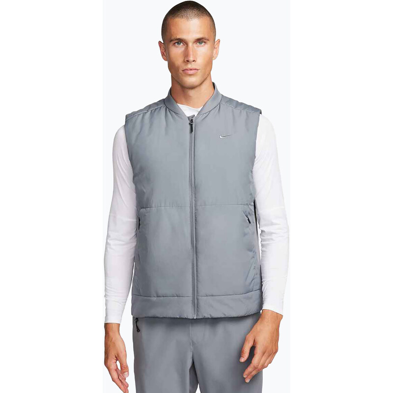 Pánská vesta Nike Therma-Fit Unlimited smoke grey/smoke grey