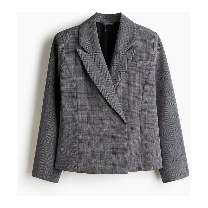 H&M - Sako Boxy - šedá 109793265