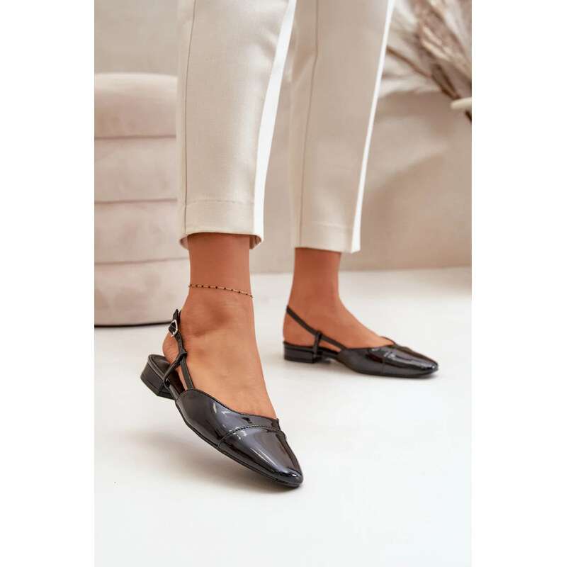 SWEET SHOES Balerinky YK-03 černé - Step in style 109794737