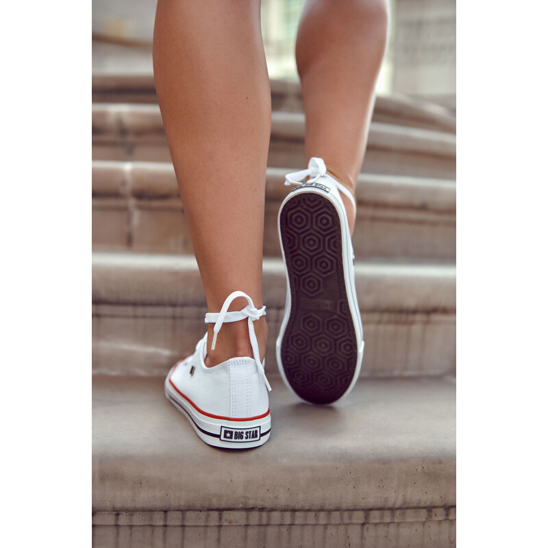 Big Star Shoes Dámské Bílé tenisky Big Star T274022