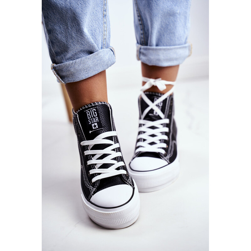 Big Star Shoes Dámské Tenisky Big Star Černý GG274012