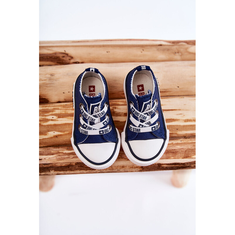 Big Star Shoes Dětské látkové tenisky BIG STAR KK374050