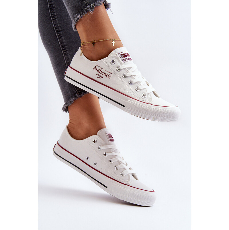 Big Star Shoes Dámské tenisky Big Star NN274235 Bílé