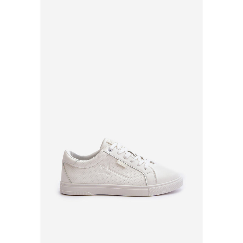 Big Star Shoes Pánské Tenisky Z Eko Kůže Big Star OO174020 Bílé