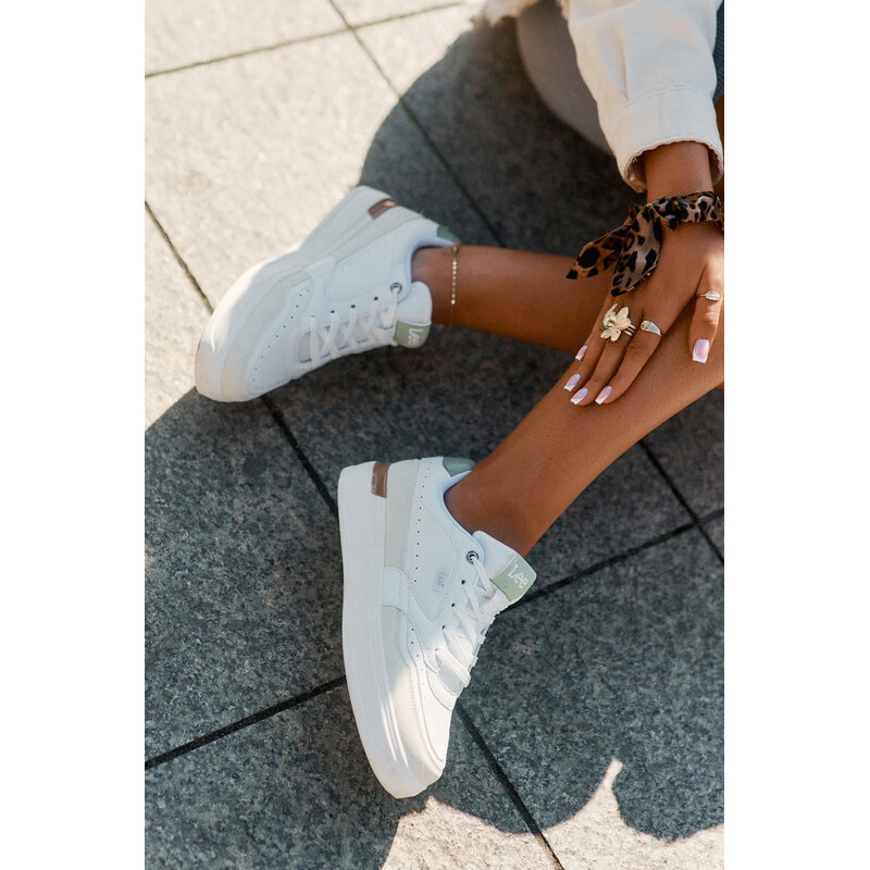Dámské Tenisky Na Platformě WOMEN LOW Béžové model 21695025 -
