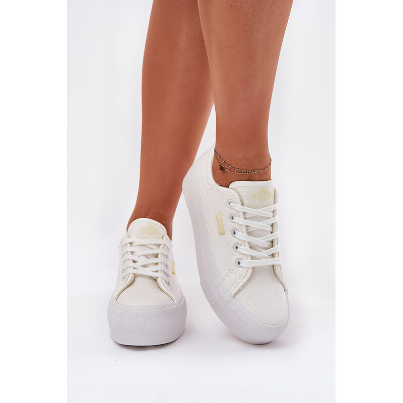 Dámské Tenisky Na Platformě Lee Cooper LCW-25-31-3450L Bílé 109814734