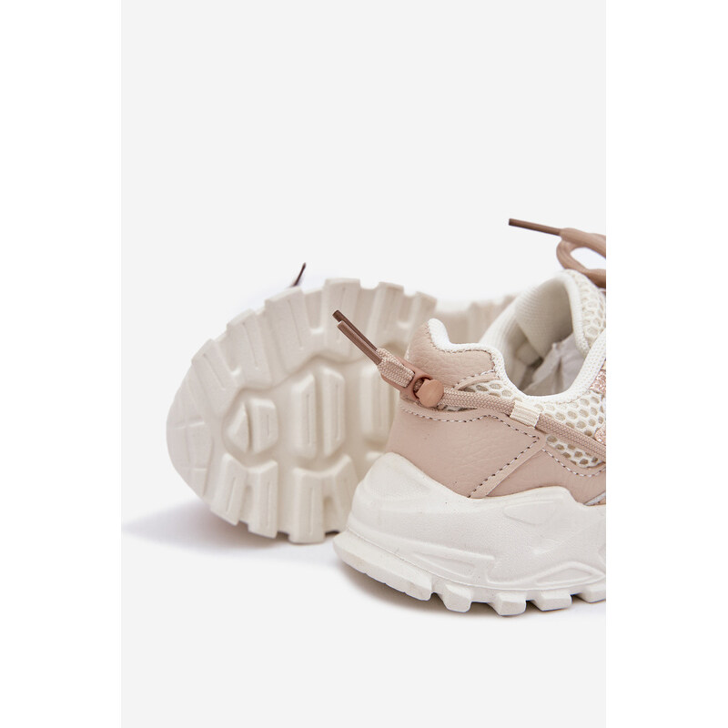 Sportovní boty sneakers dětské béžové model 21700447 - Boto