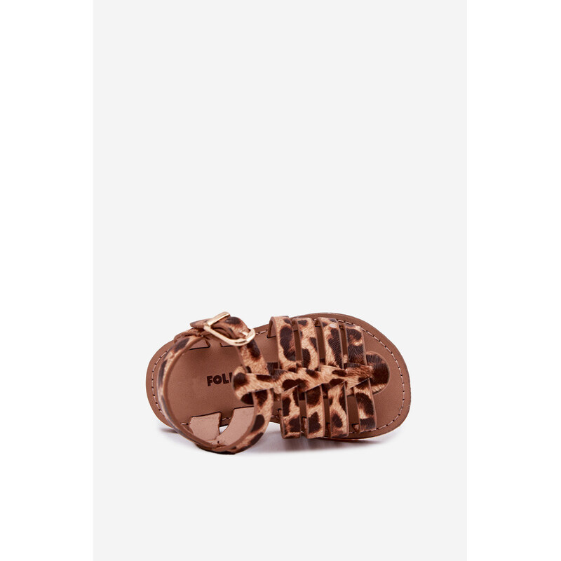 Dětské Sandály Dívčí Z Eko Kůže Leopard model 21701057 - Boto