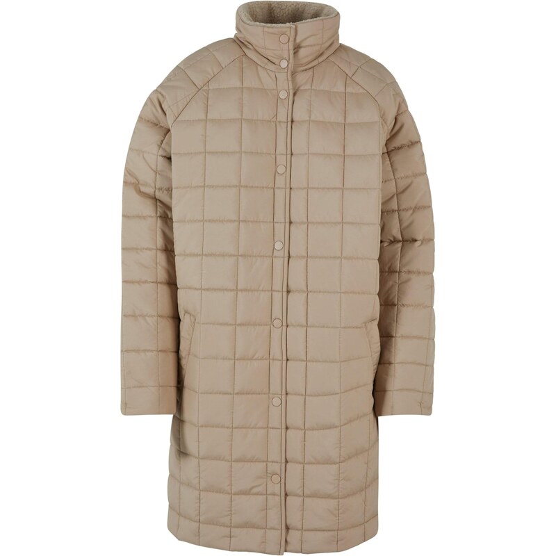 Urban Classics Zimní kabát tmavě béžová 109815531