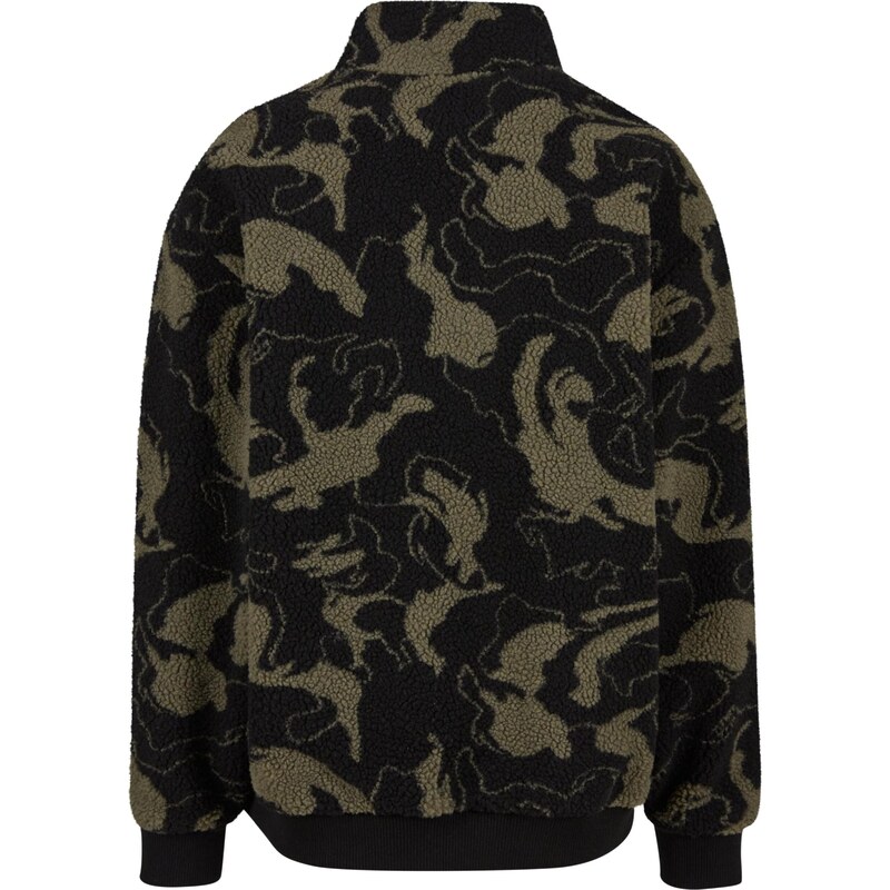 Urban Classics Svetr khaki / černá