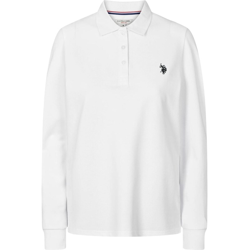 U.S. POLO ASSN. Tričko UWLise černá / bílá