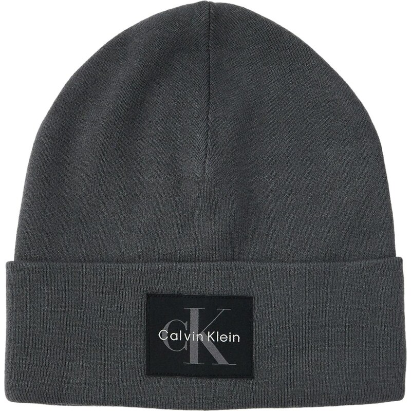 Calvin Klein Čepice antracitová / černá 109818804