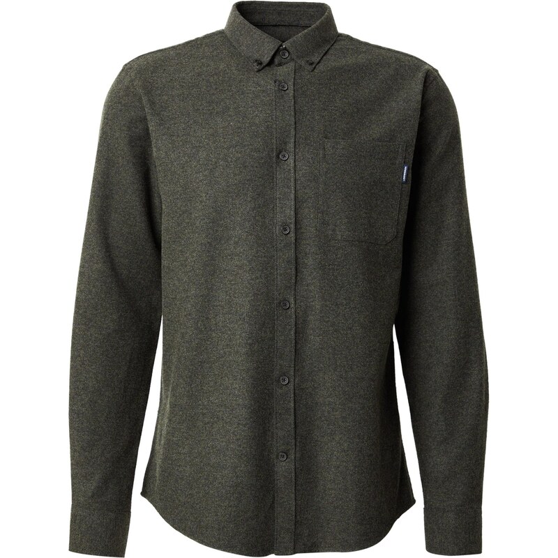 Lindbergh Košile Brushed olivová