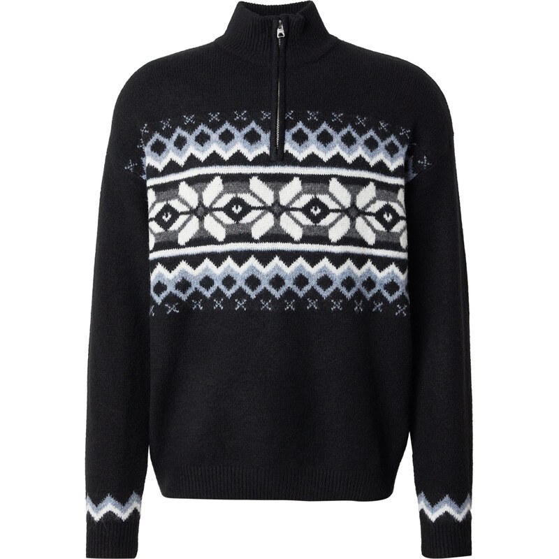Only & Sons Svetr ONSCONRAD opálová / šedá / černá / bílá