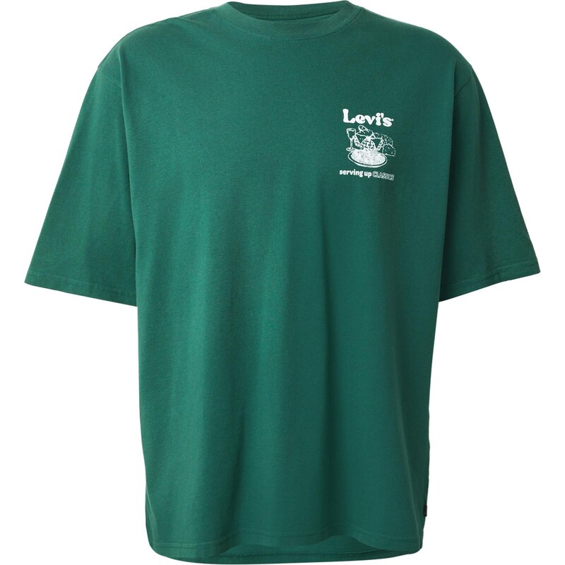 LEVIS  Tričko Half Sleeve Tee jedle / bílá