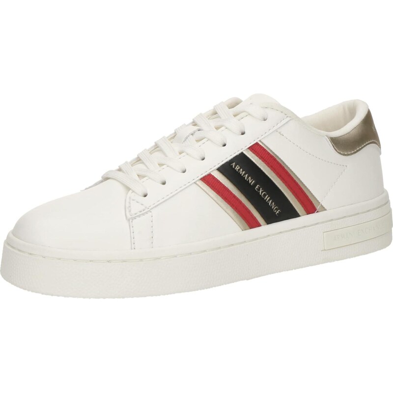 ARMANI EXCHANGE Tenisky LONDON jasně červená / černá / offwhite