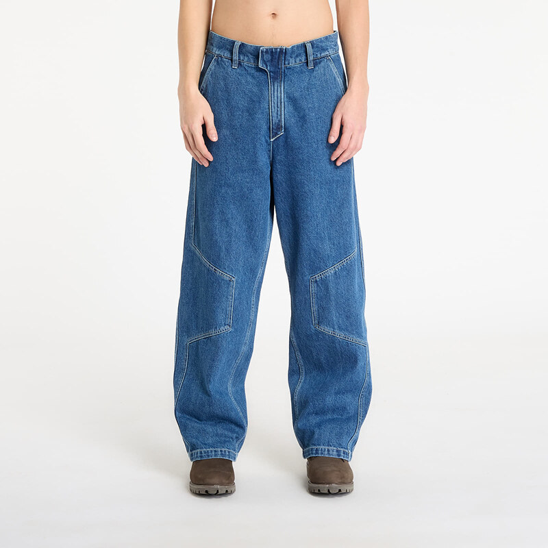 Kalhoty PLEASURES Position Baggy Jeans Indigo 28